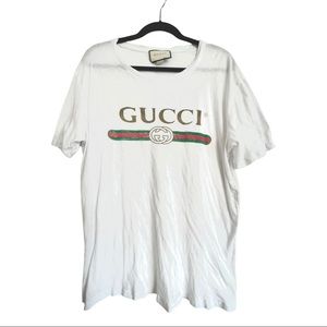 Gucci T-shirt size: XL color: white 95%new